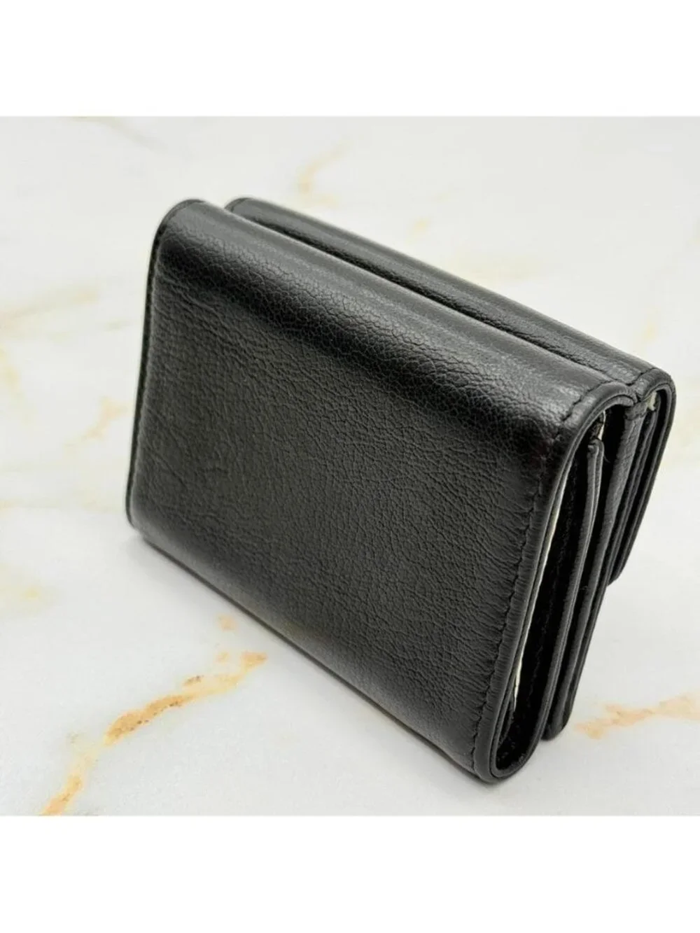 Chanel Ski Motif Trifold Wallet